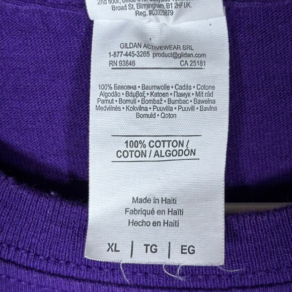 Lamar Jackson Baltimore Ravens Football Tee Purple XL - Picture 5 of 7
